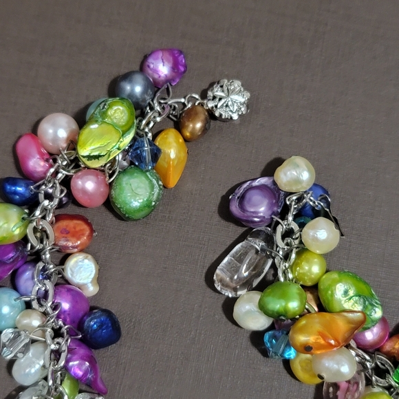 Colourful necklace and bracelet - Picture 7 of 7